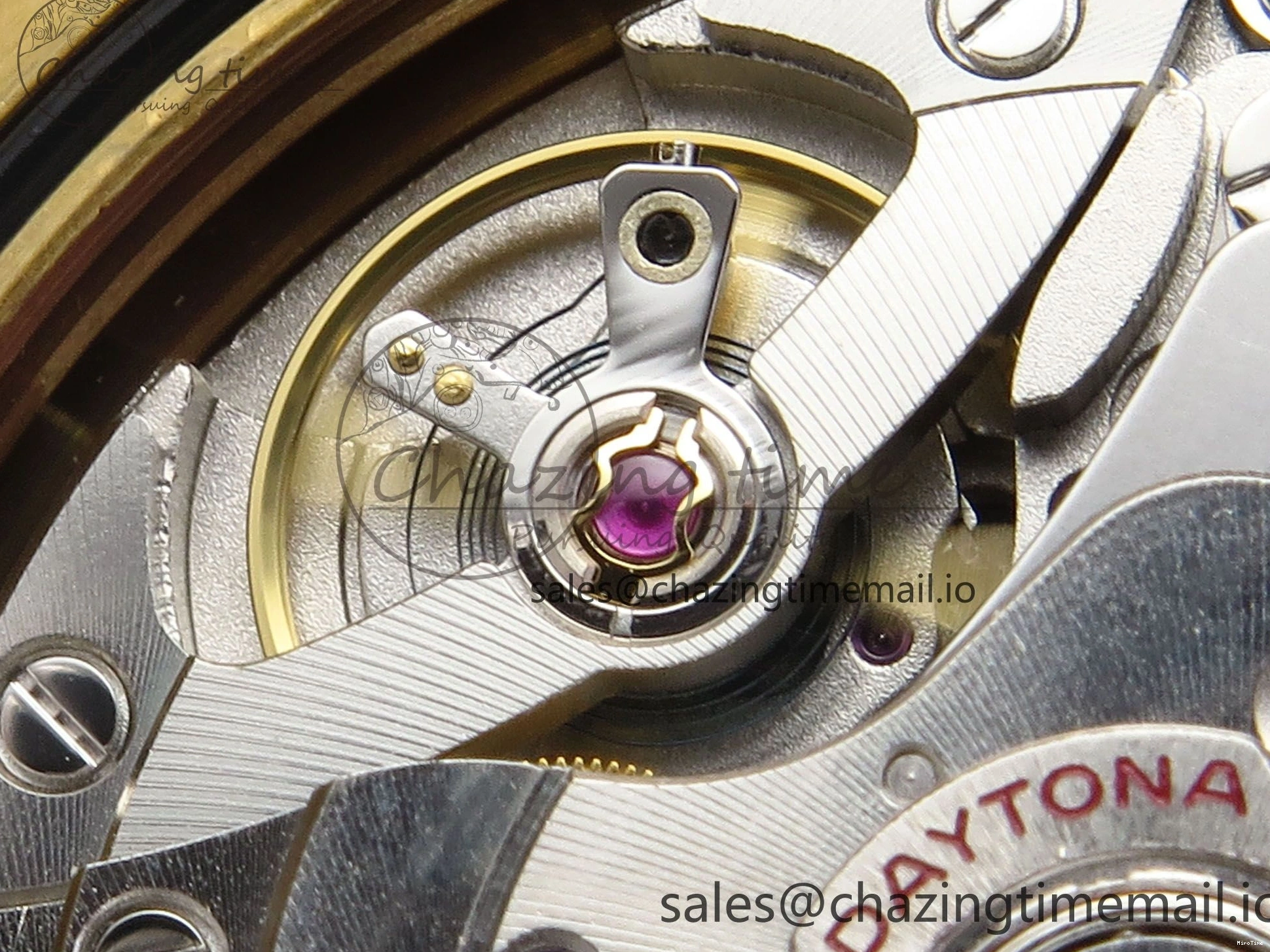 MiroTime 0208 Daytona 126518 QF 1:1 Best Edition Black YG Dial on Oysterflex Strap SH4131 V Functional 283